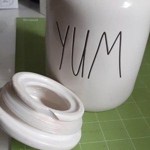 RAE DUNN CANISTER (YUM)